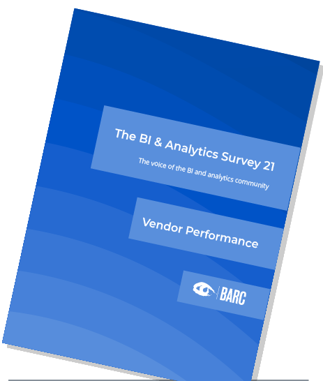BI Survey Vendor Performance Report